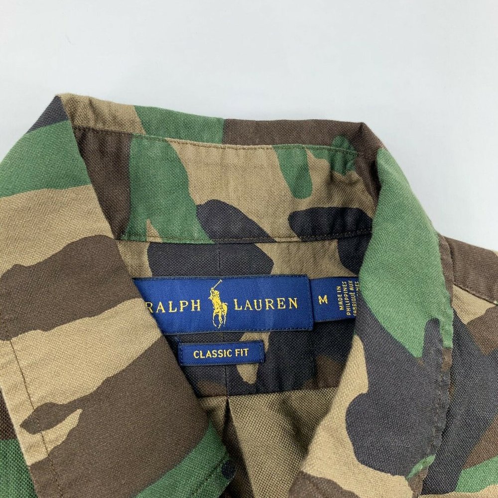 Polo Ralph Lauren Classic Fit Camo Oxford Shirt - Picture 5 of 5